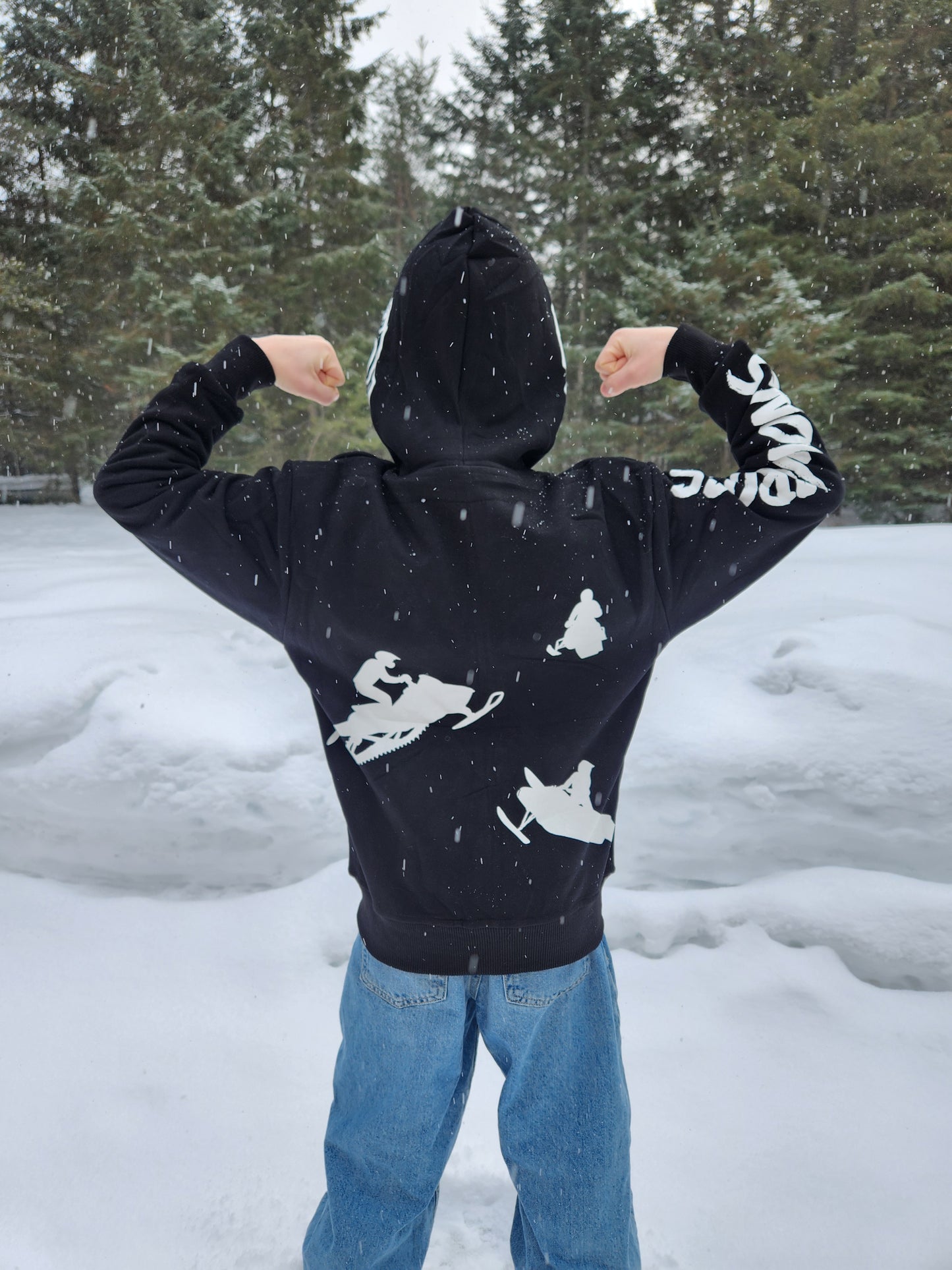 Full-Face Zip Hoodie
