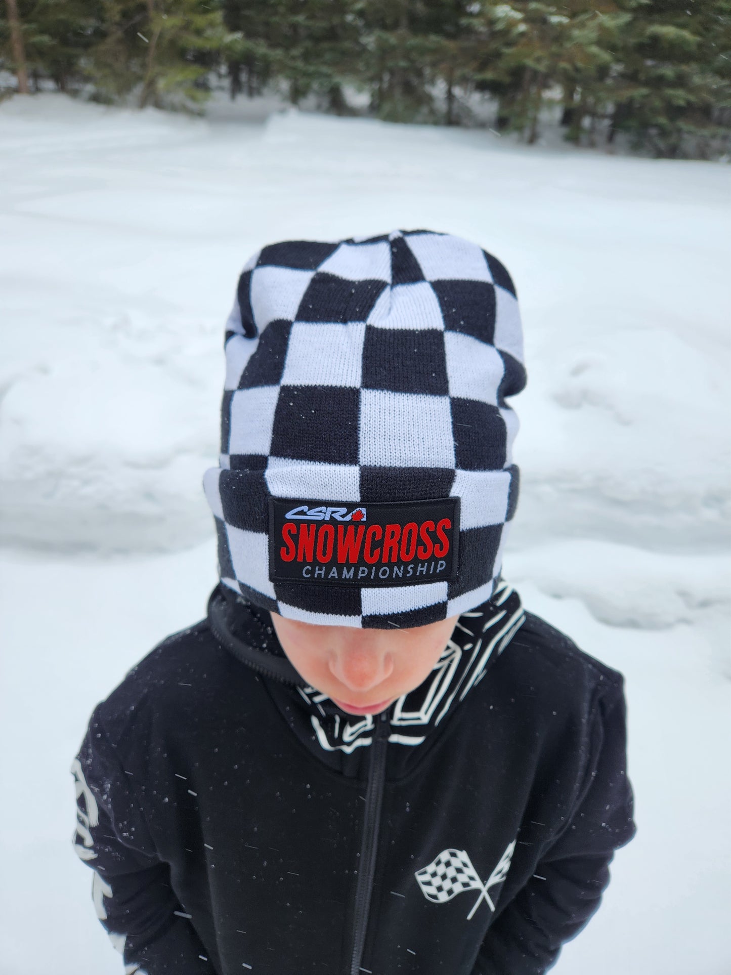 Knitted Snowcross Toque